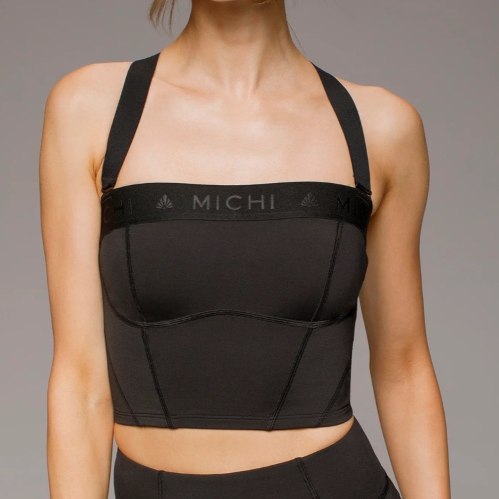 Michi Black Stirrup Leggings - Picture 8 of 8